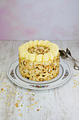 Almond buttercream cake