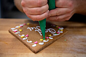 gingerbread house - step