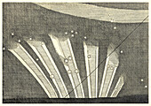 Great Comet of 1744, illustration