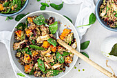 A Healthy Chicken and Quinoa Salad