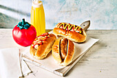 Bratwurst-Hot-Dogs