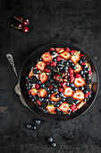 Pancake Torte with berries