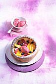 Dutch-Baby with Nicecream and fruits