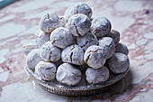 Almond marzipan biscuits