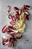 Verschiedene Sorten Radicchio