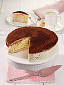 Tiramisu Crepe cake