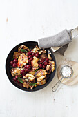 Kaiserschmarrn with morello cherries and ginger