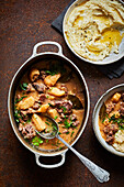 Beef, ale and parsnip stew