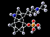 Baeocystin molecule, illustration