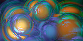 Quantum Superfluid abstract illustration