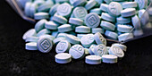 Counterfeit oxycodone pills laced with