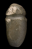 Neolithic axe with a basalt throat