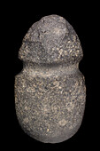 Heavy throated axe made of basalt