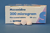 Moxonidine high blood pressure drug