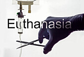 Euthanasia, conceptual image