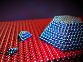 Metal nanoparticle catalysts, illustration