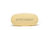 Apixaban pill, conceptual image