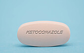 Ketoconazole pill, conceptual image