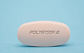 Polymyxin B pill, conceptual image