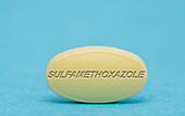 Sulfamethoxazole pill, conceptual image