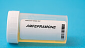 Urine test for amfepramone