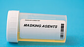 Urine test for masking agents