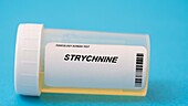 Urine test for strychnine