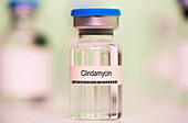 Vial of clindamycin