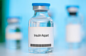 Vial of insulin aspart