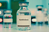 Vial of norethindrone