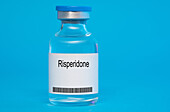 Vial of risperidone