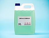 Canister of bioalcohols