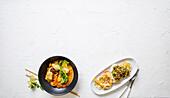 Fischsuppe Asia-Style mit Pak Choi, Fischfilet à la Bordelaise