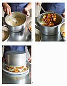 Matbakh Rwbyan - Preparing festive Eastern rice with scampi