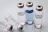 Medicine in vials