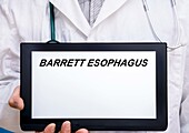 Barrett oesophagus, conceptual image