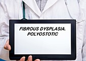 Fibrous dysplasia, conceptual image