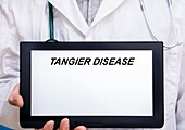 Tangier disease, conceptual image