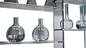 Laboratory glassware, illustration