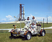 Crew of Apollo 17 at KSC