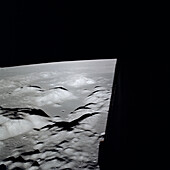 View of Taurus-Littrow site from lunar orbit