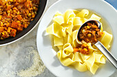 Pappardelle with ragout