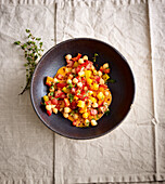 Spicy Chickpea Salad with Paprika
