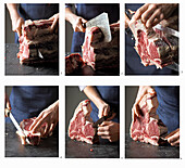 Florentiner Steak vorbereiten