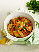 Easy chicken tagine