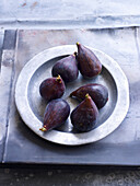 Fresh figs on a plate