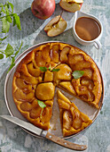 Upside down apple cake