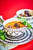 Lentil soup with meatballs