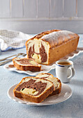 Custard Marble Cake