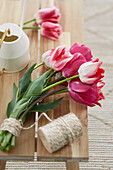 Gemischter Tulpenstrauß (Tulipa)